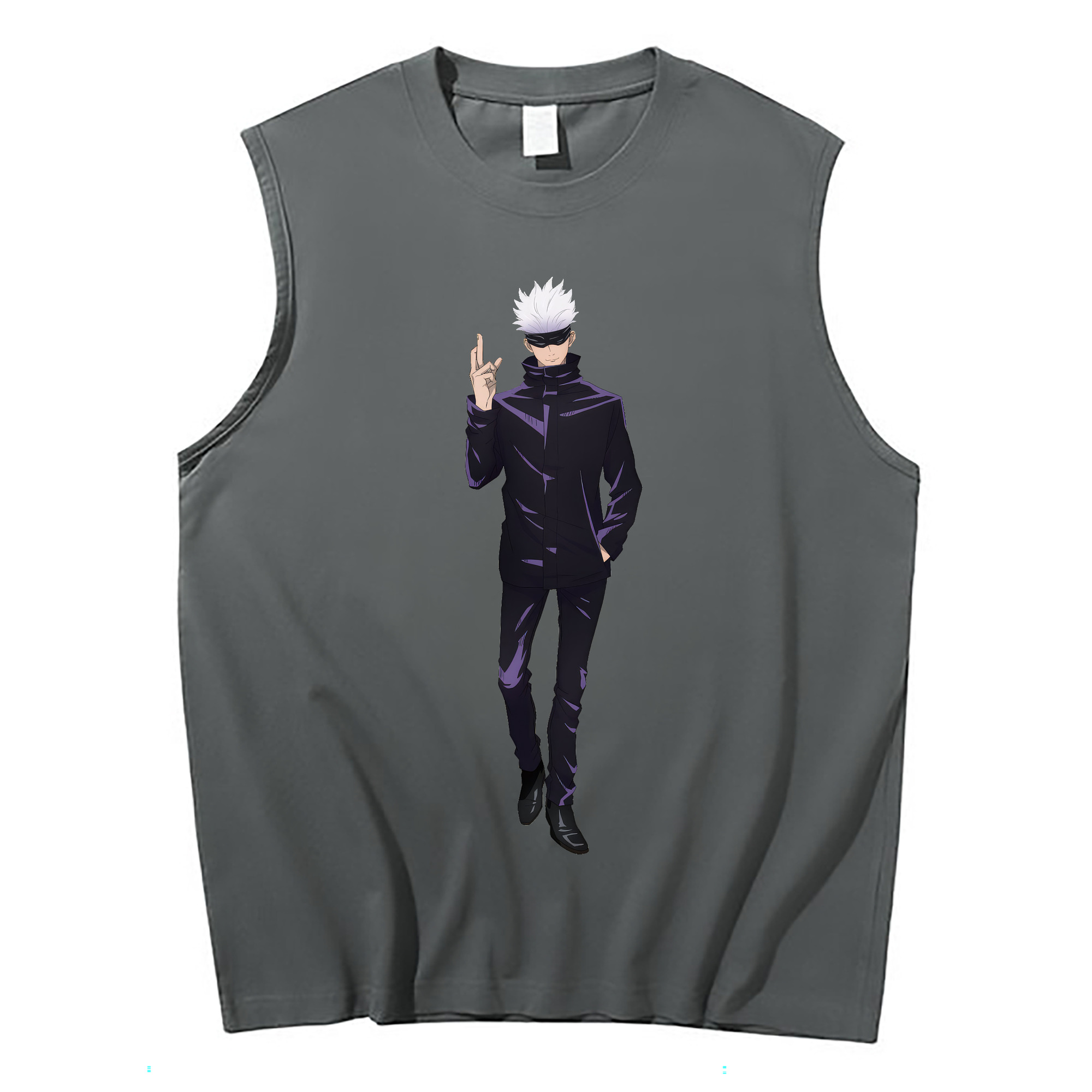 （画像用） 呪術廻戦 Jujutsu Kaisen コットン100％タンクトップ（フロントプリント）